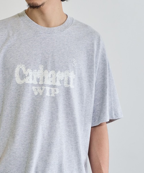 

Футболка, прямой крой Carhartt WIP, серый