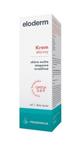 

Eloderm Krem Aktywny Od 1 Dnia Życia крем для сухой кожи, 75 ml