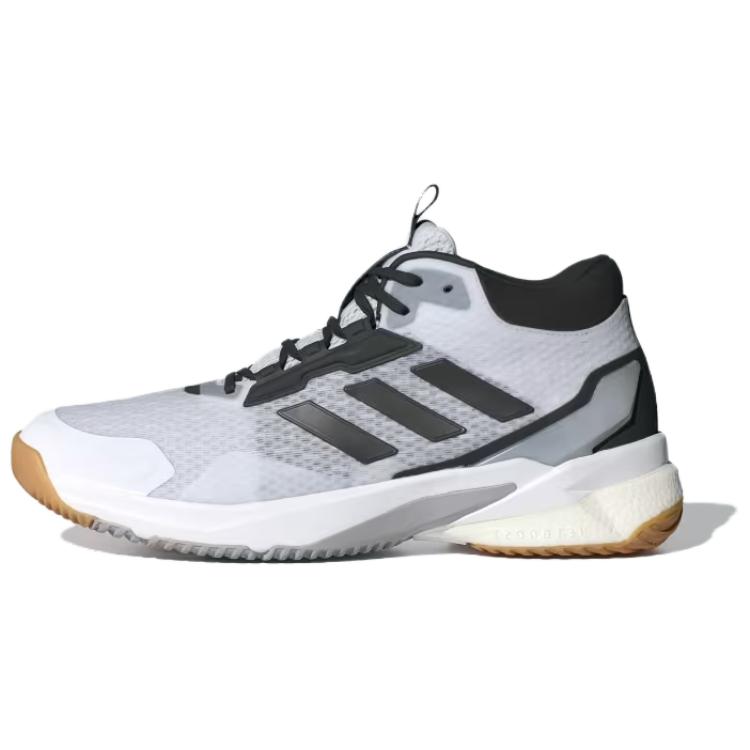 

Crazyflight 5 Mid Indoor Indoor Cloud White Core Black Grey Two Adidas Черный Белый