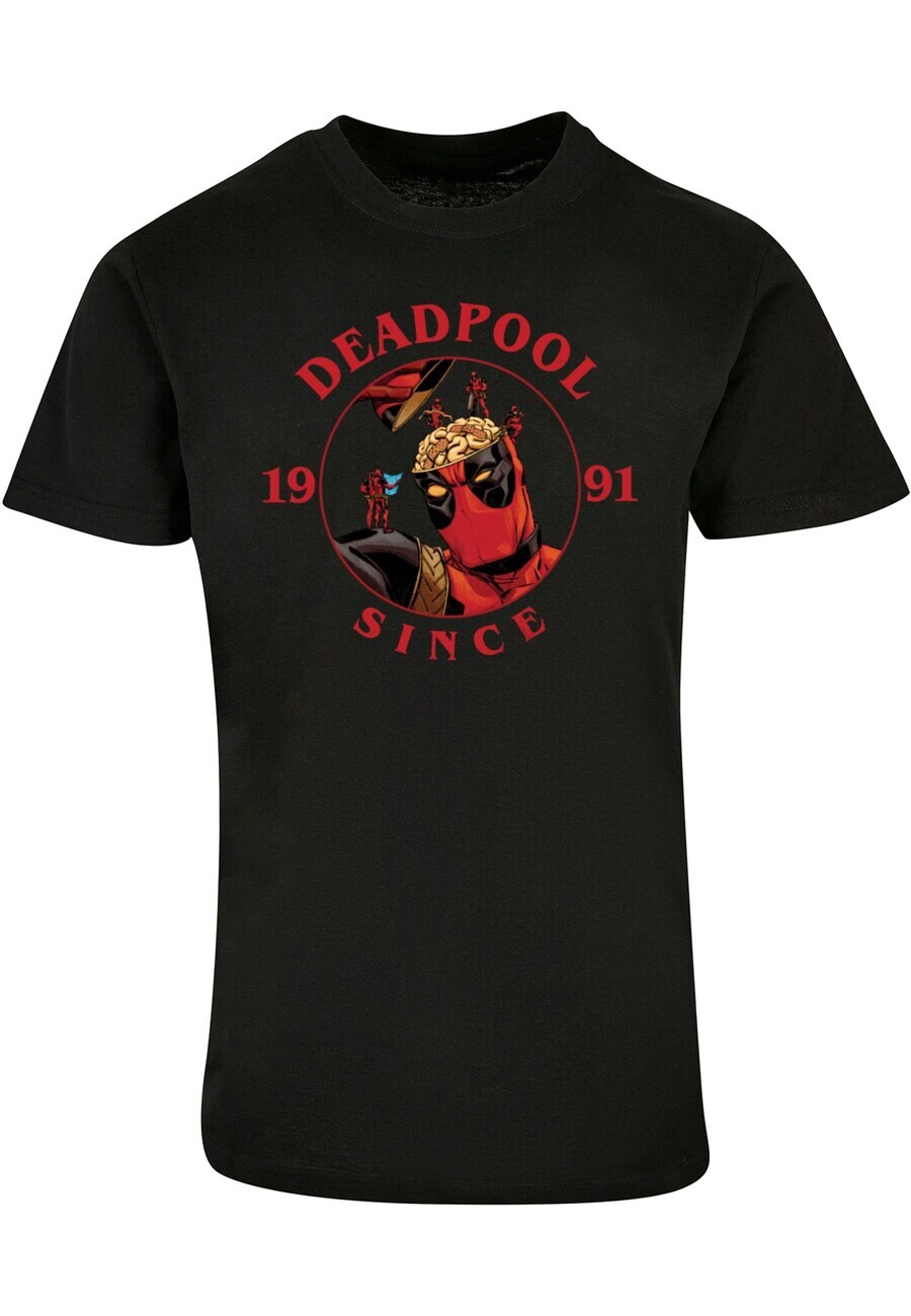 

Классическая футболка ABSOLUTE CULT Shirt Deadpool - Brain Damage, черный