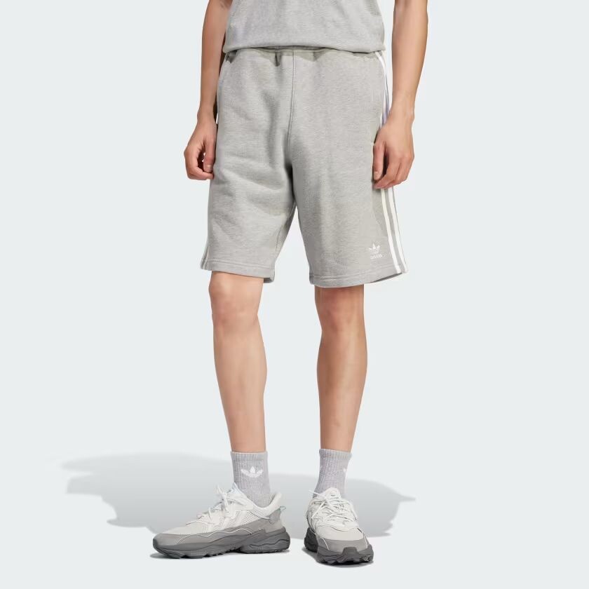 Adicolor повседневные шорты мужские серые Adidas Originals, серый — фото 2