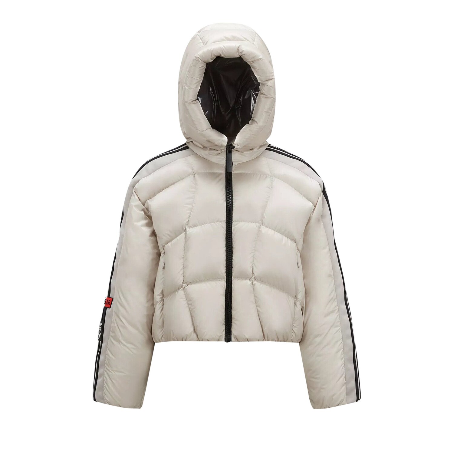 

Короткий пуховик Moncler x adidas Fusine, цвет Белый