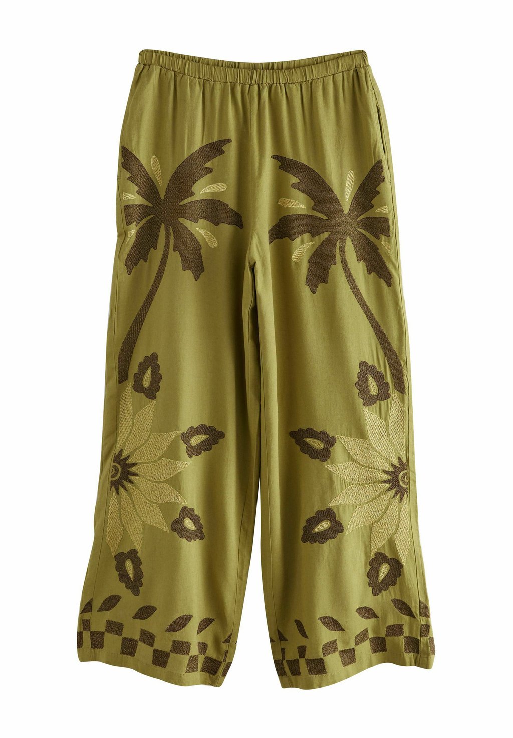 

Брюки WIDE LEG Next, зеленый