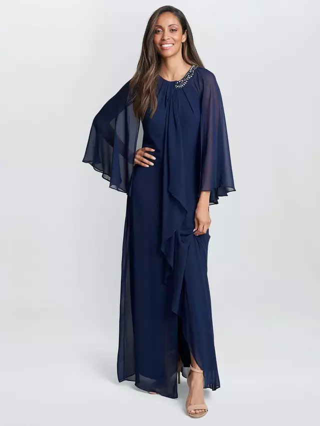 

Платье Gina Bacconi Polly Maxi, темно-синий