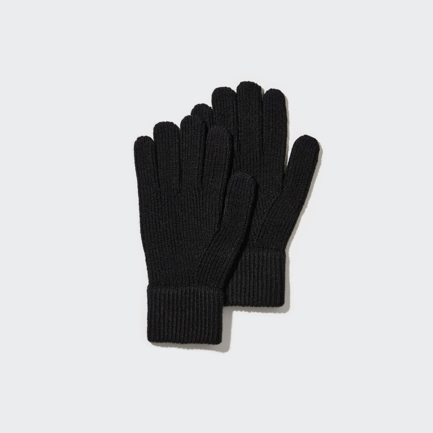 

HEATTECH Трикотажные перчатки Uniqlo, черный