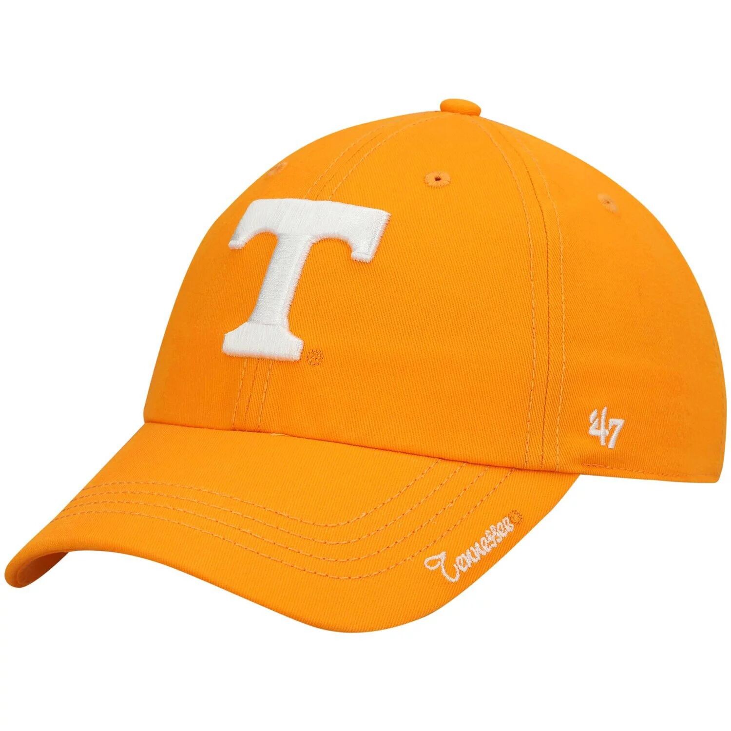 

Женская регулируемая шляпа с логотипом Tennessee Orange '47 Tennessee Volunteers Miata Clean Up