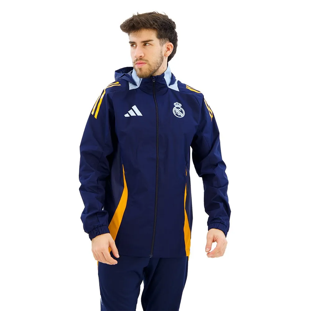 

Куртка adidas Real Madrid Tiro 24 Competition All Weather, синий