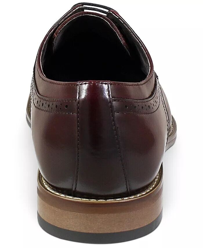 Мужские оксфорды Dickinson Cap Toe Stacy Adams, красный — фото 3
