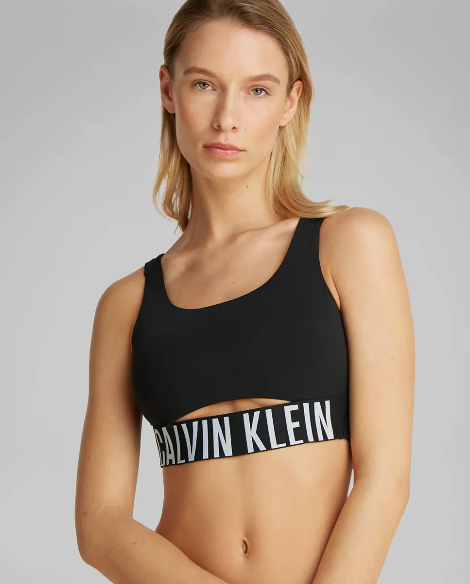 

Calvin Klein Женский спортивный бюстгальтер, чёрный