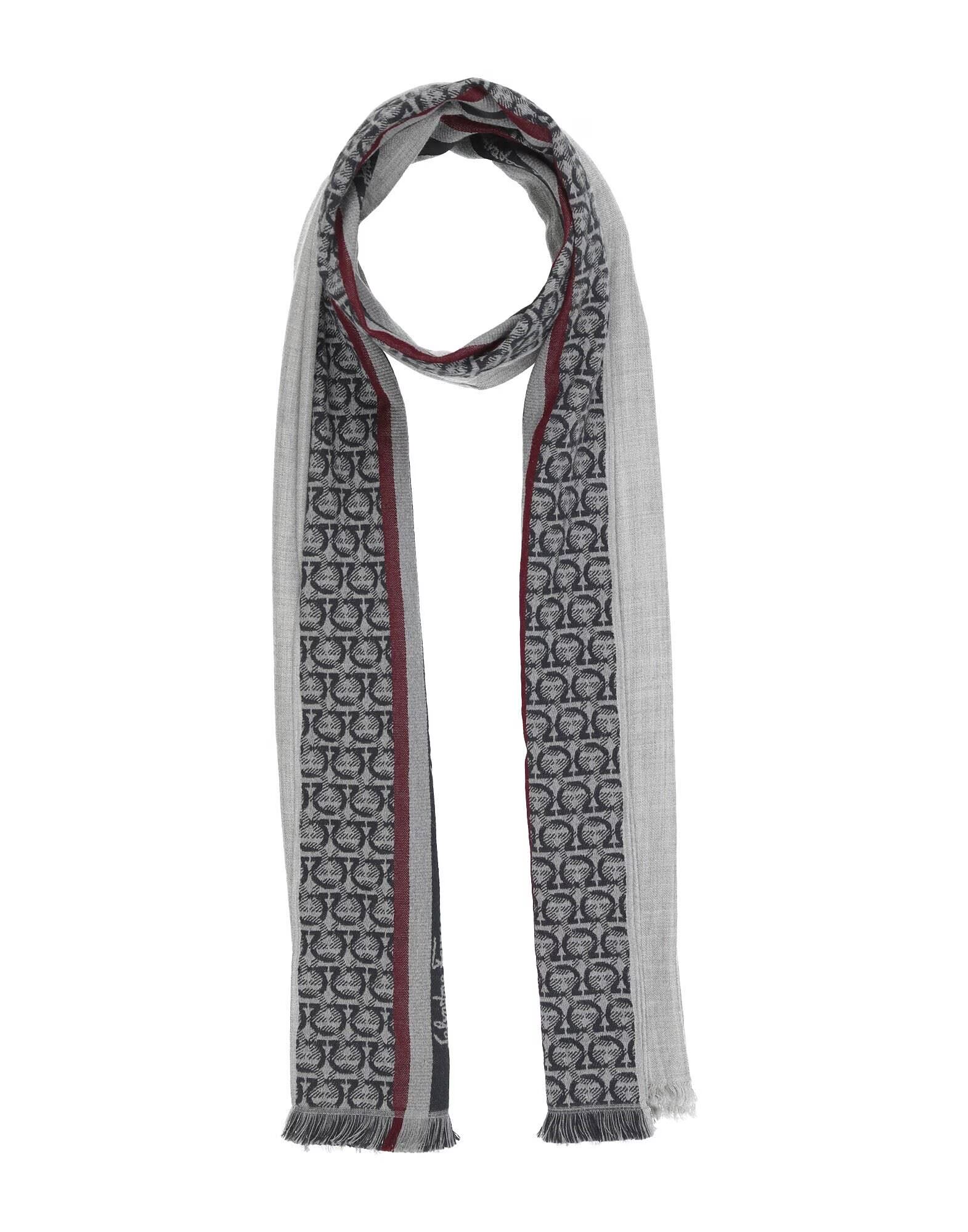 

Шарф Ferragamo, светло-серый