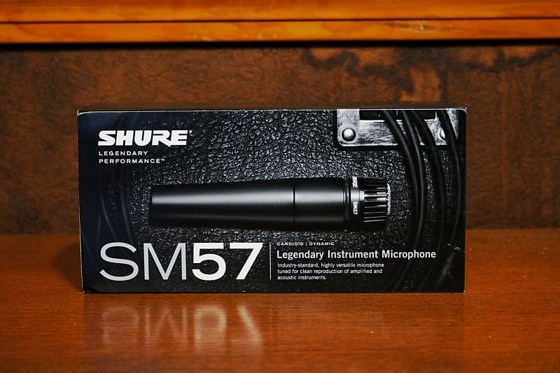 

Микрофон Shure SM57 Cardioid Dynamic Microphone