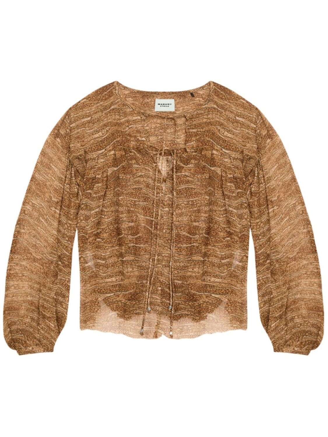 

Топ Advika MARANT ÉTOILE, коричневый