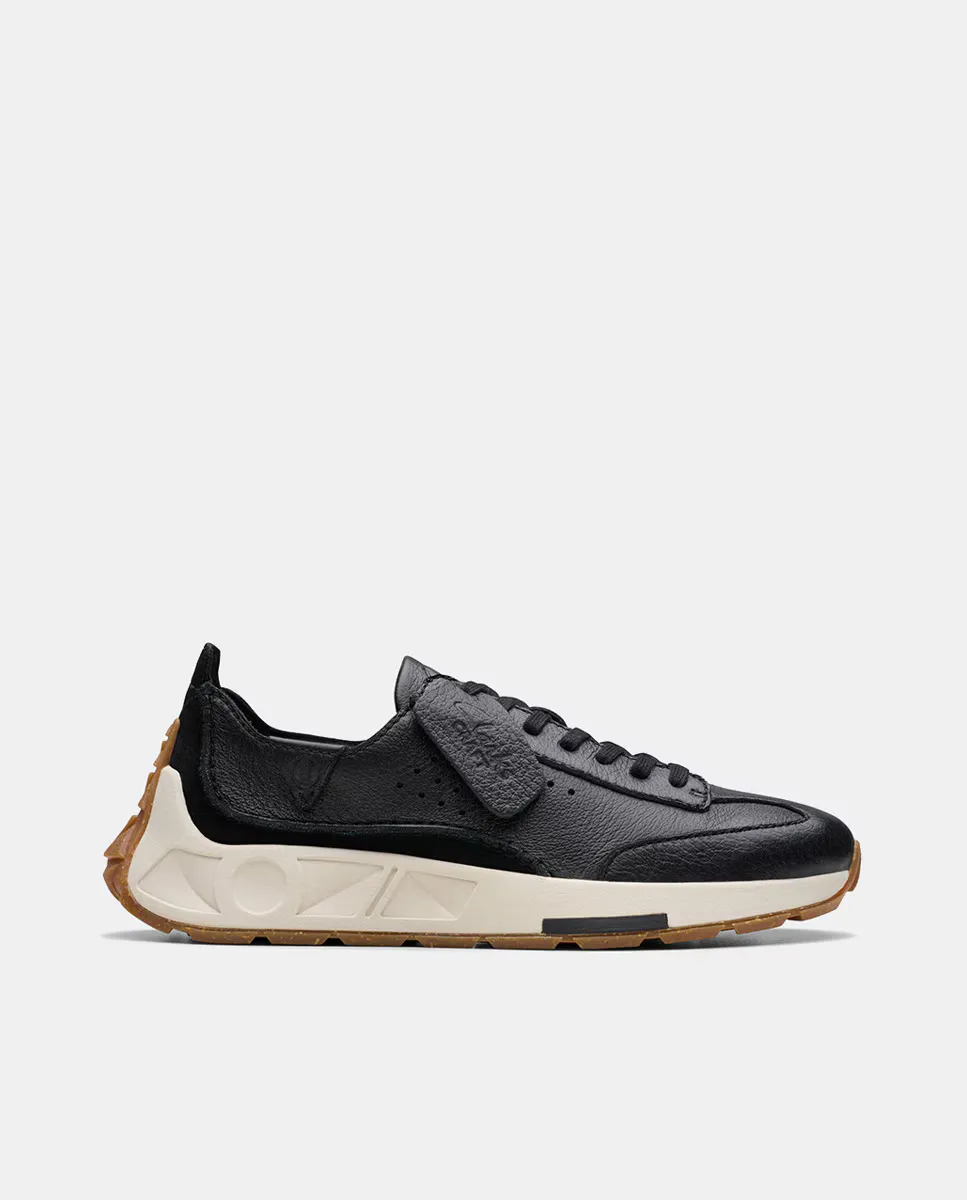 

Craft Speed ​​женские низкие кожаные кроссовки Clarks, черный