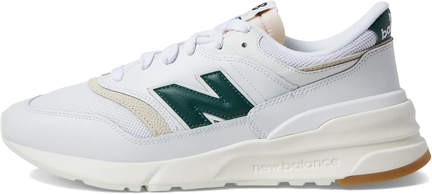 Мужские кроссовки New Balance Xc-72, белый/зеленый — фото 4