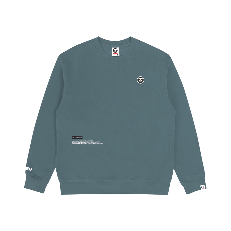 

Футболка A Bathing APE с нашивкой Ape Head, зеленый KHE