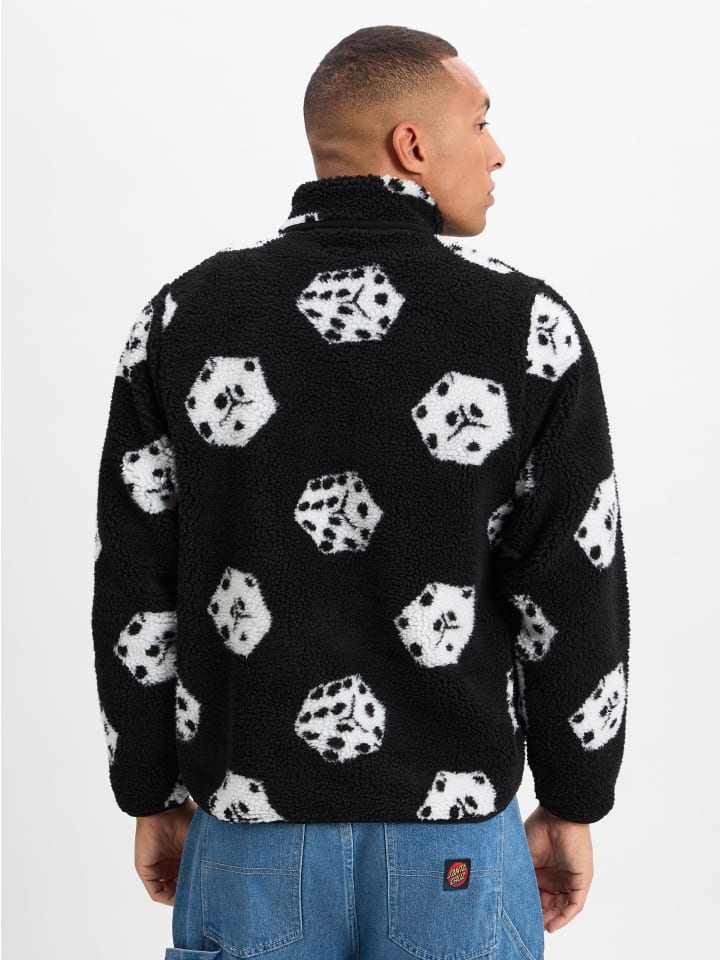 

Santa Cruz Куртка Big Dice в черно-белом цвете