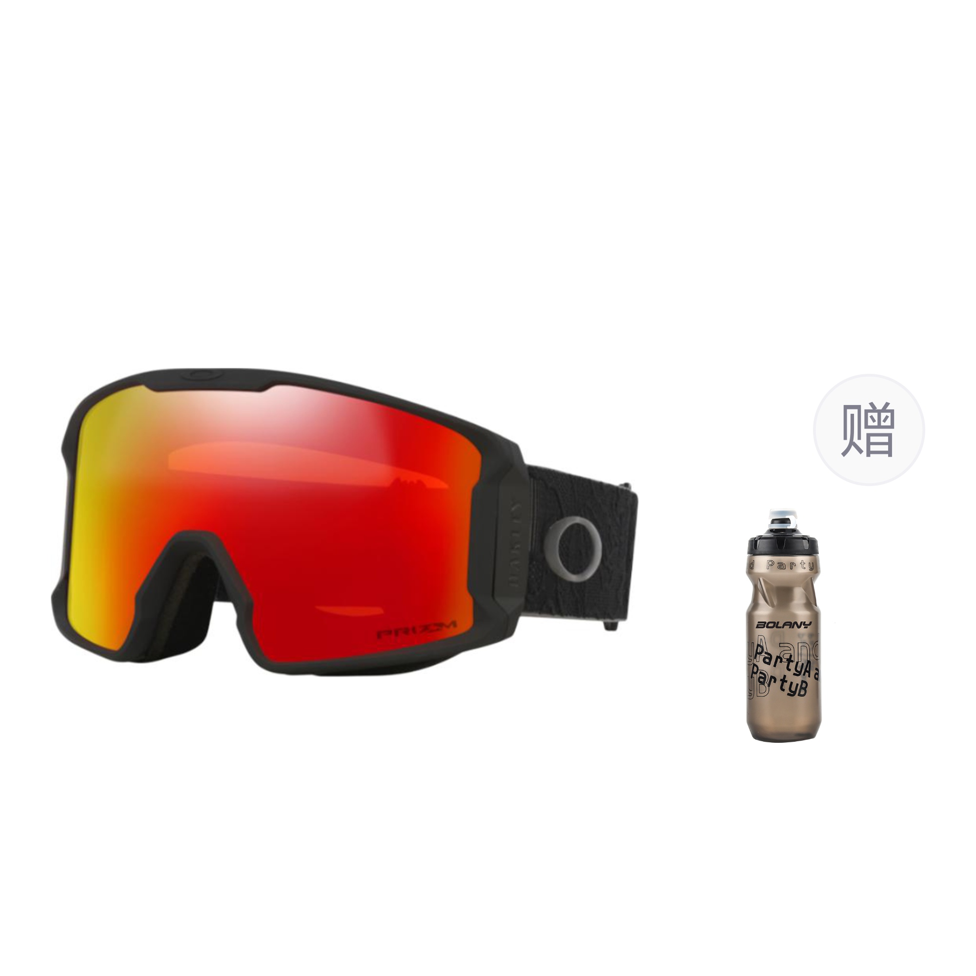 

Противотуманные лыжные очки Line Miner L Coverage с ветрозащитой и застежкой snap buckle, унисекс для активного отдыха Oakley