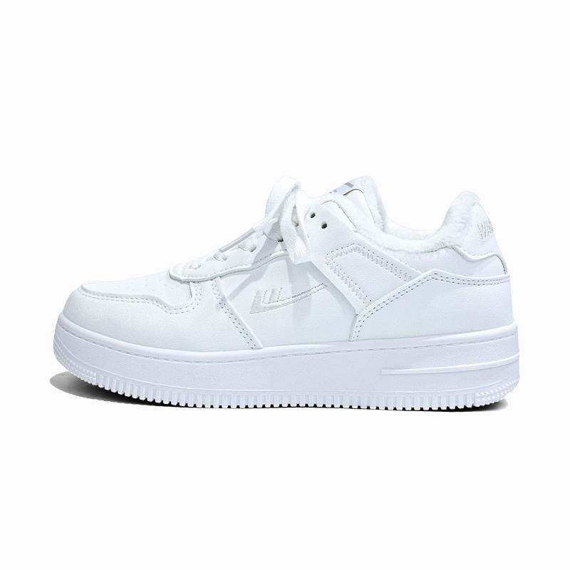 

Скользоустойчивые легкие дышащие низкие кеды для скейтбординга унисекс WARRIOR, белый