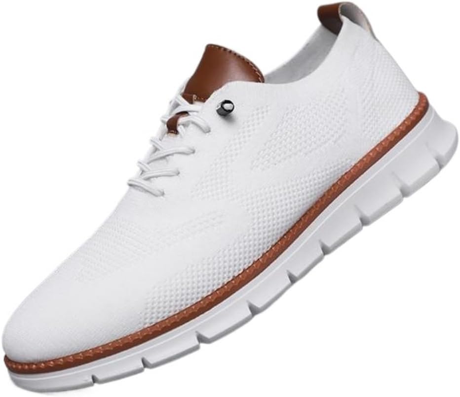 

Мужские бизнес-кеды Geerta, низкие минималистичные, повседневные, дышащие, удобные с толстой подошвой, формальная обувь, модные легкие кроссовки для ежедневной носки, мужские беговые кроссовки для тенниса и тренировок в зале, белый