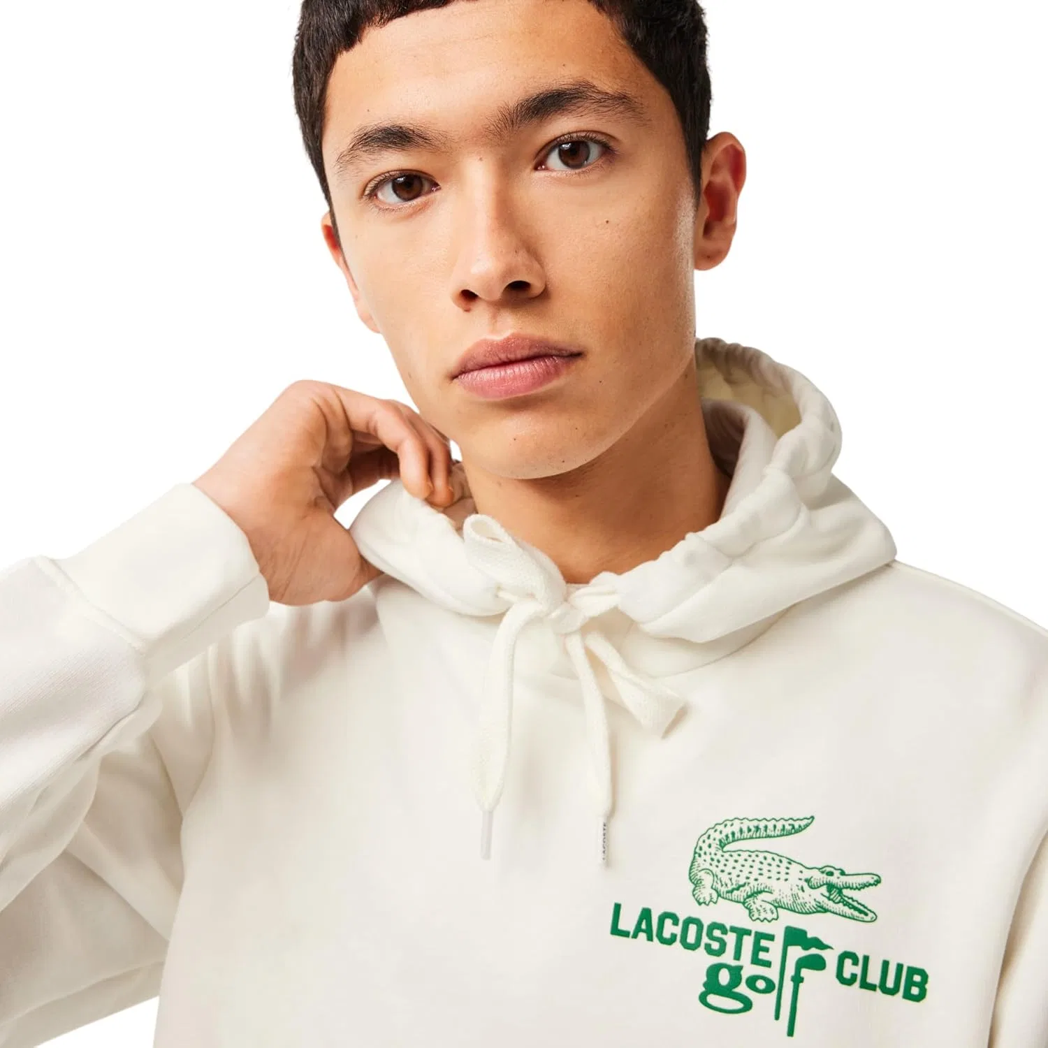 Мужская толстовка Lacoste для гольфа свободного кроя — фото 2