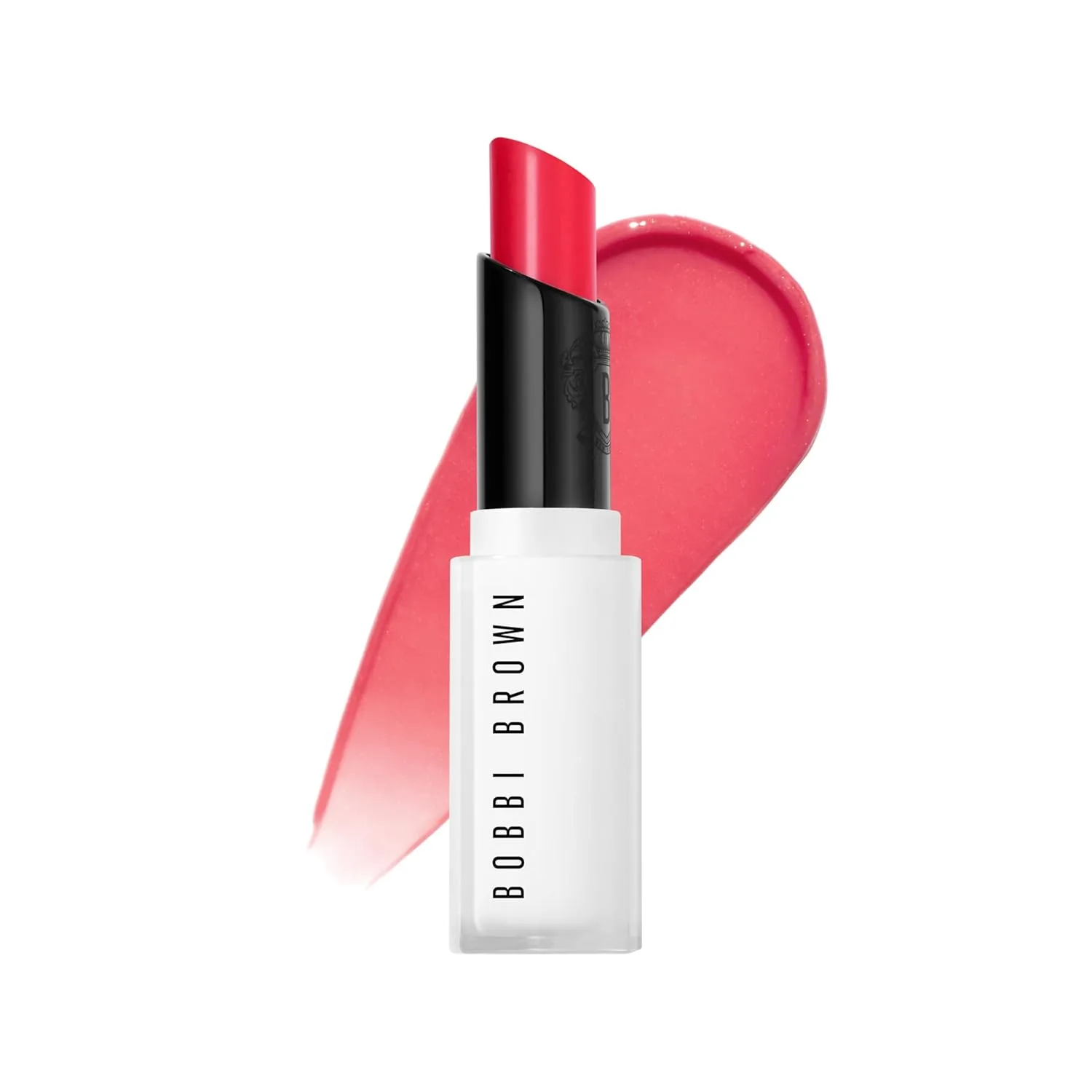 Bobbi Brown Extra Lip Tinted Balm | Увлажняющий бальзам для губ с технологией увеличения объема и пептидами, 0,08 унции, 04 Bare Peony (A vibrant rosy pink tint)