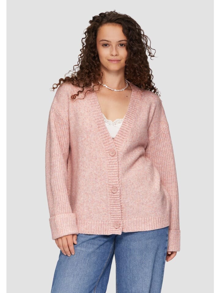 

Кардиган QS Strickjacke langarm, розовый