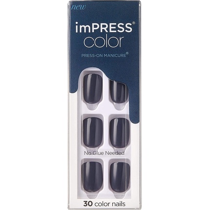 

Набор для наклеивания гелевых ногтей Impress Color Graytitude с технологией Purefit, Kiss