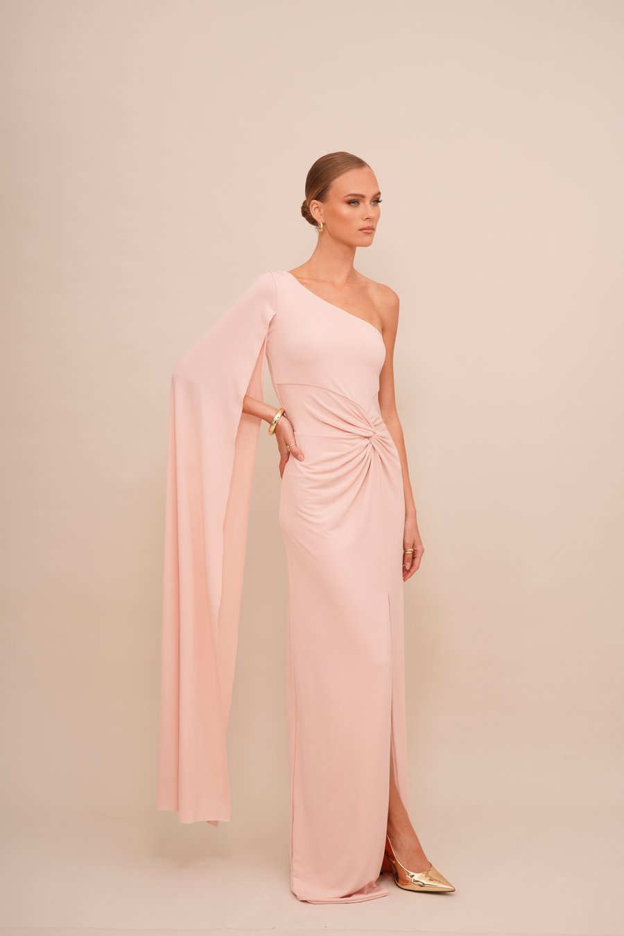 

Платье WAL G. BRAX CAPE SLEEE, Blush Pink/Pink