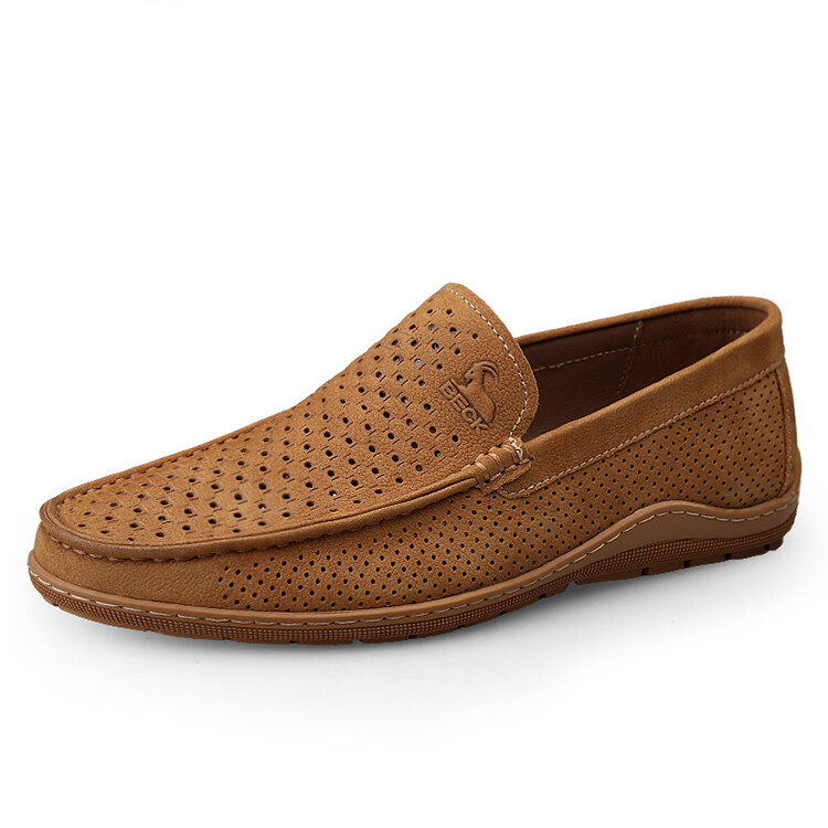 Туфли мужские Men"s Casual Men Low-Top Beck, цвет Light Brown — фото 2