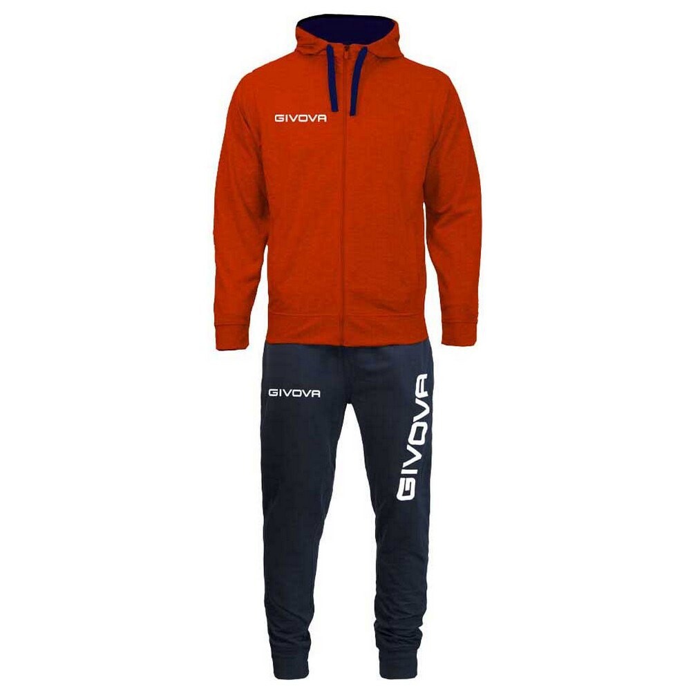 

Спортивный костюм Givova King Cotone Terry Poker, красный