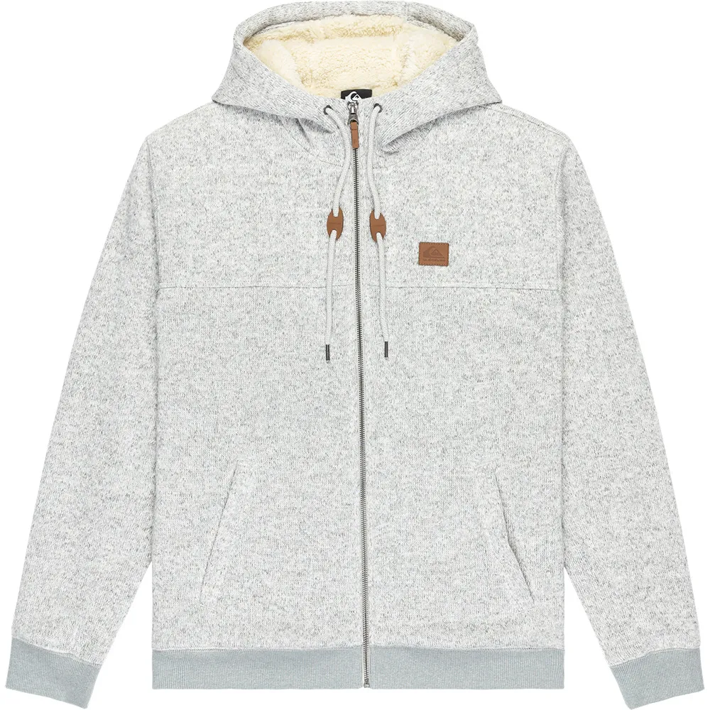

Толстовка Quiksilver Cypress Keller на молнии, серый