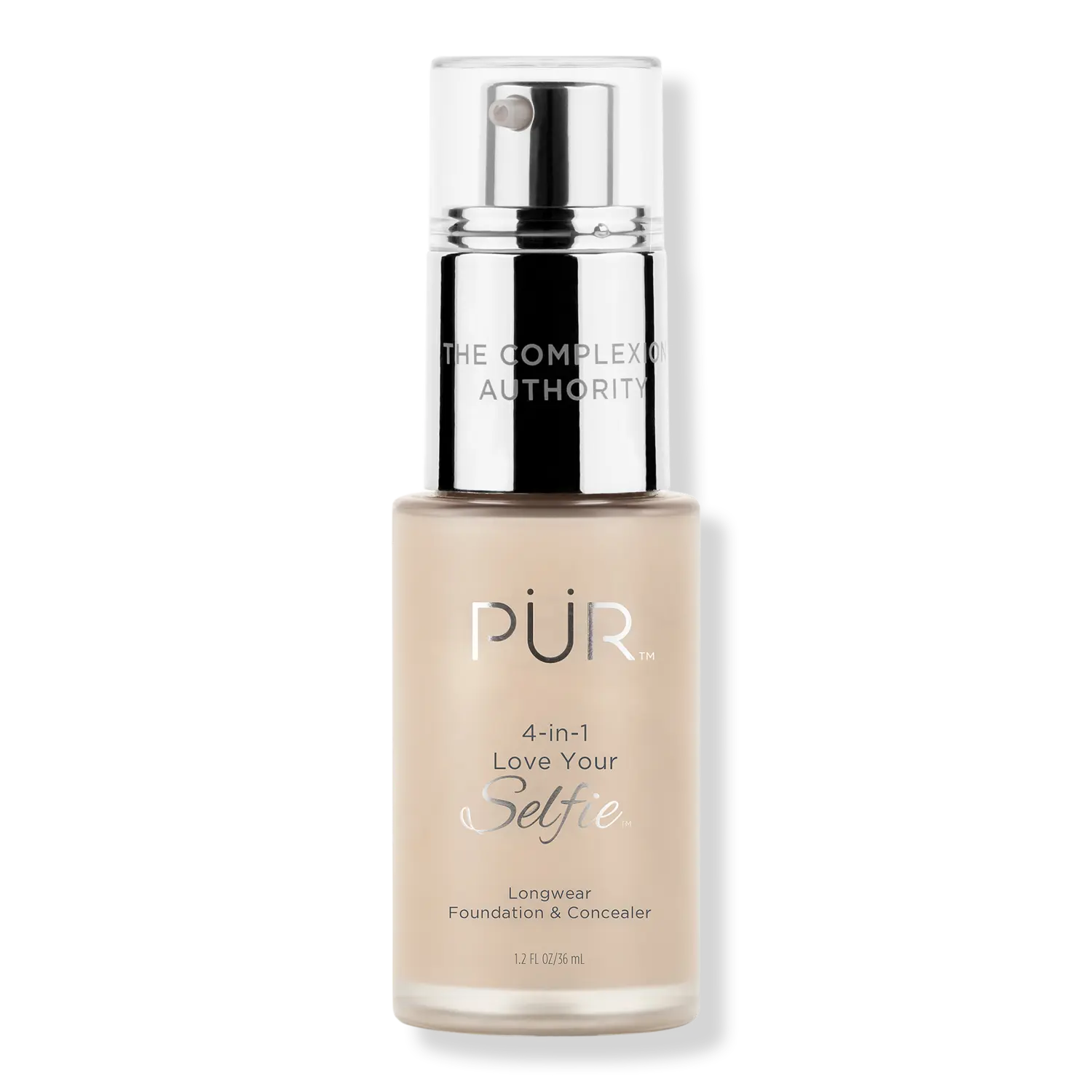 

Тональный крем и консилер 4-в-1 Love Your Selfie Longwear Foundation & Concealer PÜR, MG2 Bisque (light golden medium skin with golden undertones)