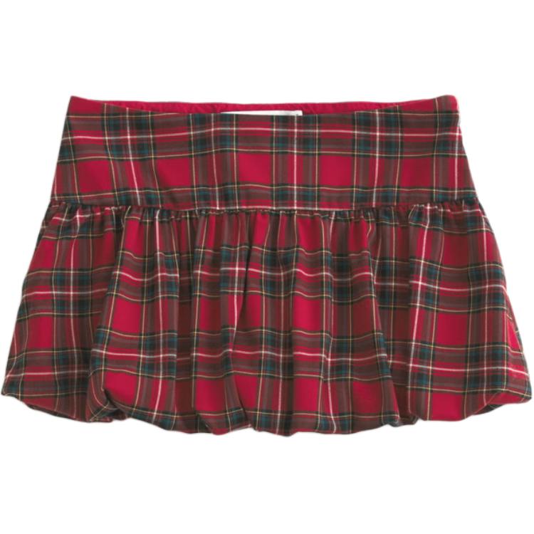 

Hollister Женские повседневные короткие юбки красная клетка