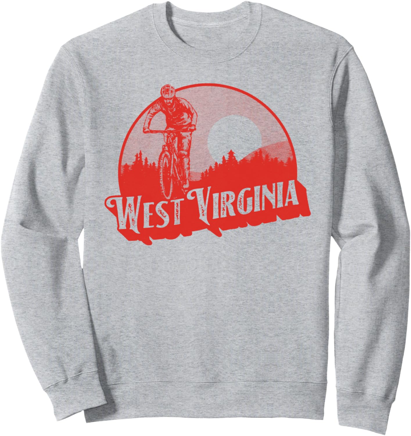 

Винтажная толстовка для горных велосипедистов из Западной Вирджинии, 80-е годы Symbiosis Supply Co., серый