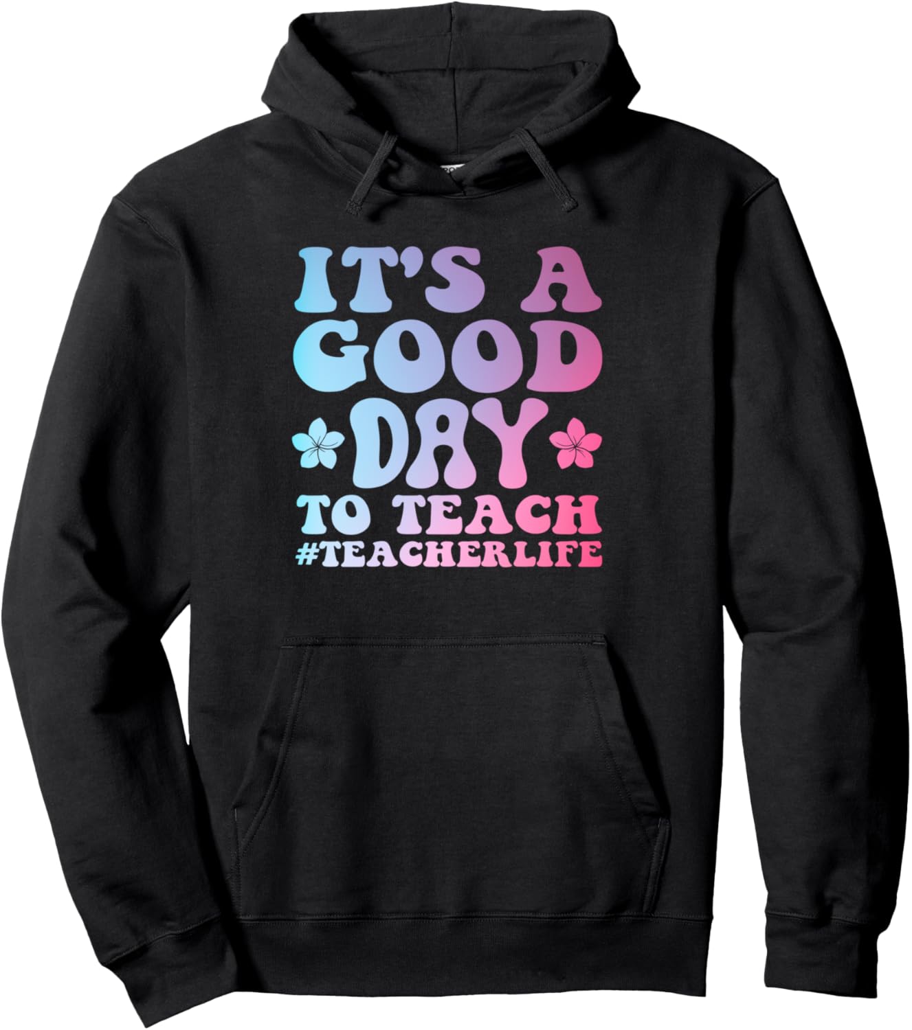 

Сегодня хороший день для учителя! Толстовка для учителей Humor Education & School Teacher Gift Ideas, черный