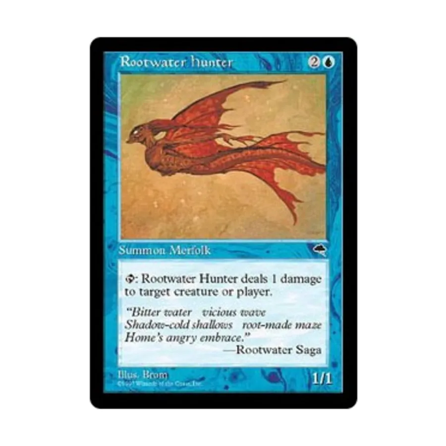 

CCG Охотник за корневыми водами (клавиша C), MTG - Tempest