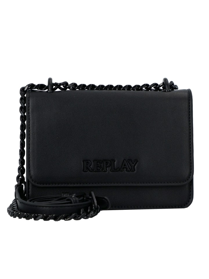 

Replay Мини-сумка через плечо, 18 см, гранитно-серый цвет