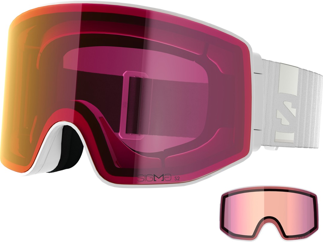 

Salomon Солнцезащитные очки Sentry prime sigma white/sigma poppy red