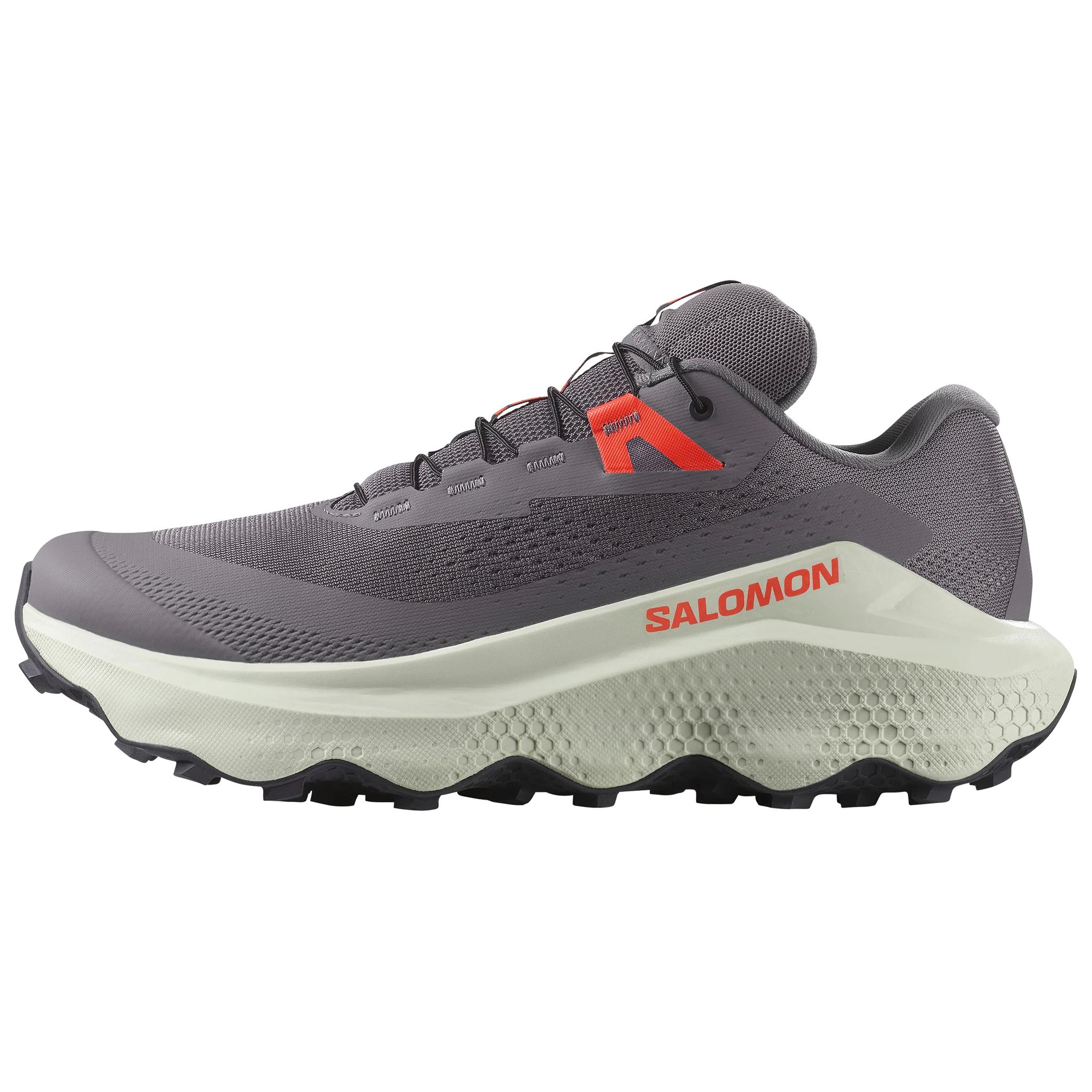

SALOMON Кроссовки Ultra Glide 3 Low Top для бега по пересеченной местности, марафона, мужские, серо-коричневые
