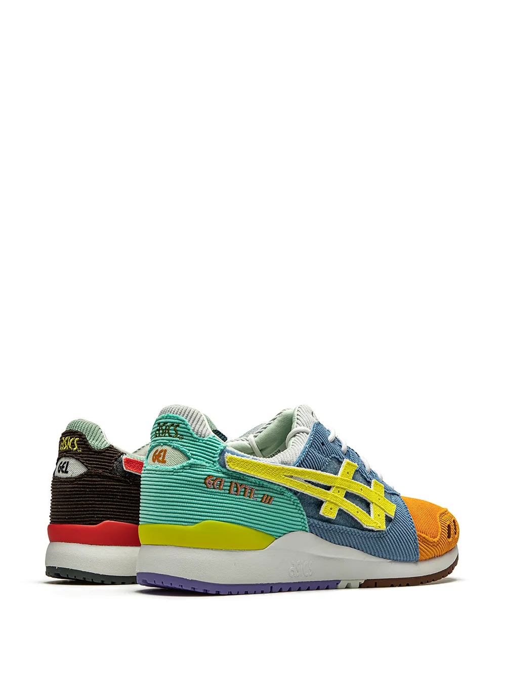 Кроссовки Gel-Lyte III x Sean Wotherspoon x Atmos ASICS, синий — фото 3