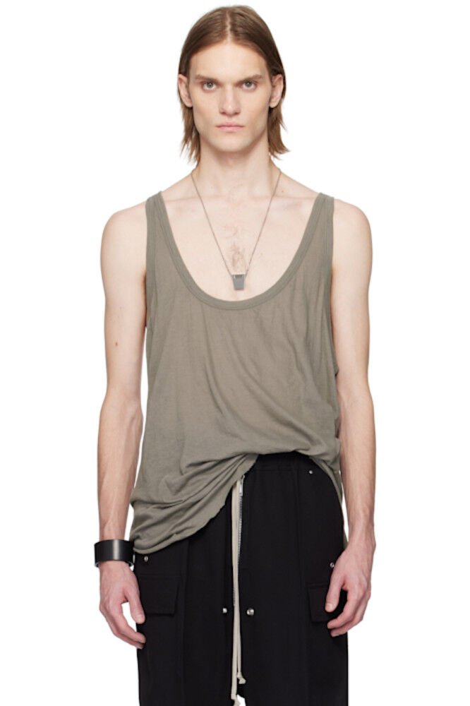 

Серый топ Hollywood Lo Cut Rick Owens