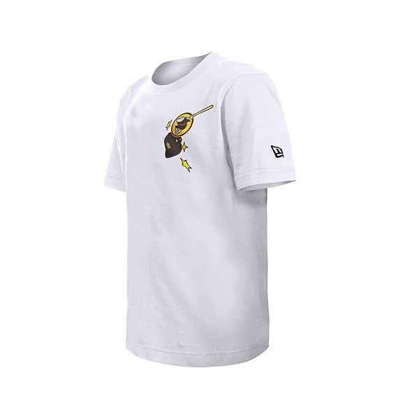 Футболка Youth San Diego Padres Stars & Cap белая New Era — фото 3