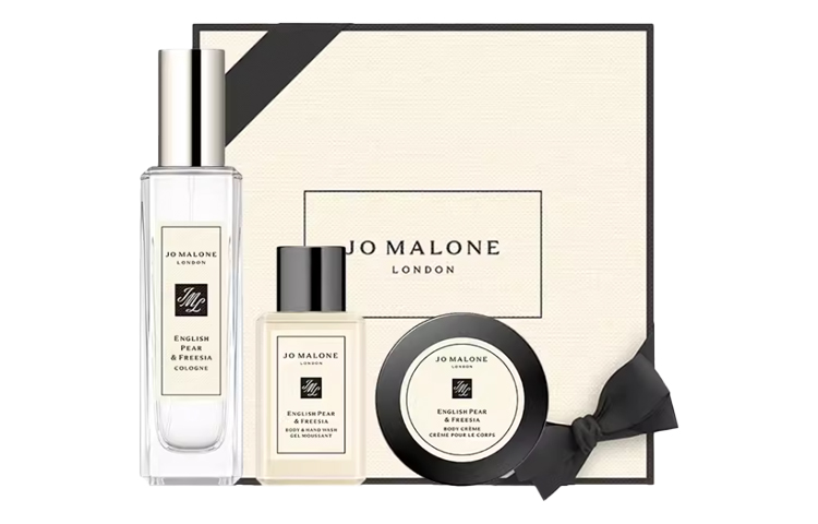 

ZUMALONG UK парфюмерный набор с ароматом груши и фрезии туалетная вода 30мл+гель для душа 15мл+лосьон для тела, подарок для девушки Jo Malone London