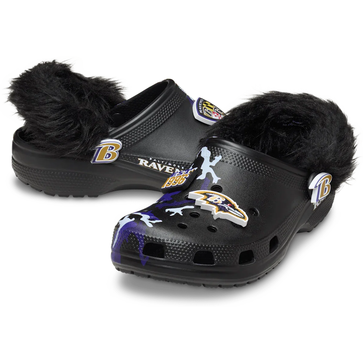 Классические сабо NFL Baltimore Ravens Crocs, Multi — фото 2