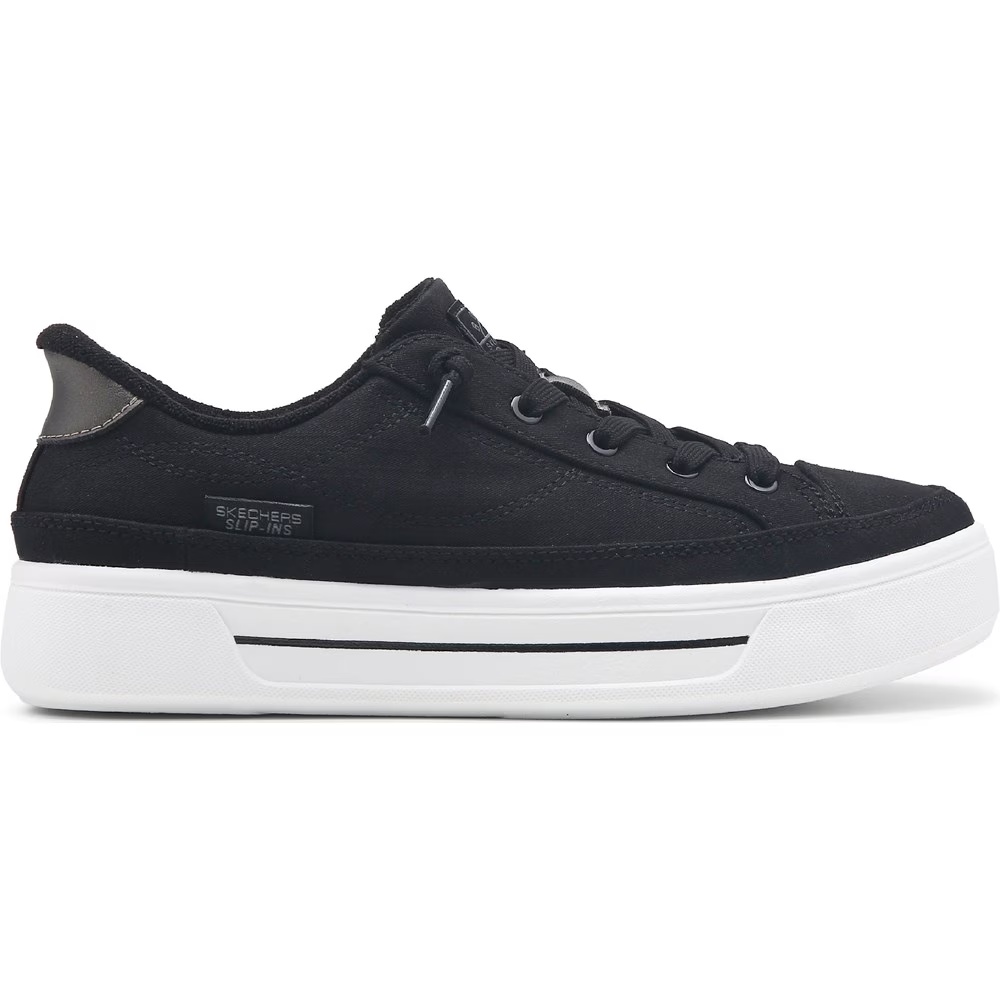 Кроссовки из парусины Slip-Ins Bobs Social Skechers, черный — фото 2