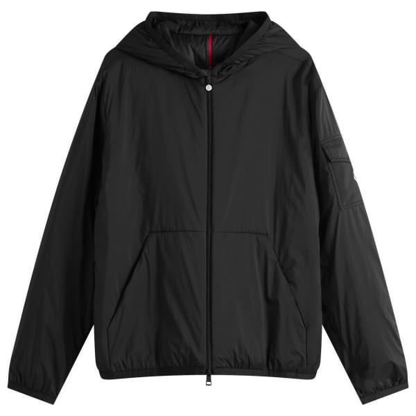 

Длинная непрозрачная куртка из переработанного монтейнарда Moncler, черный