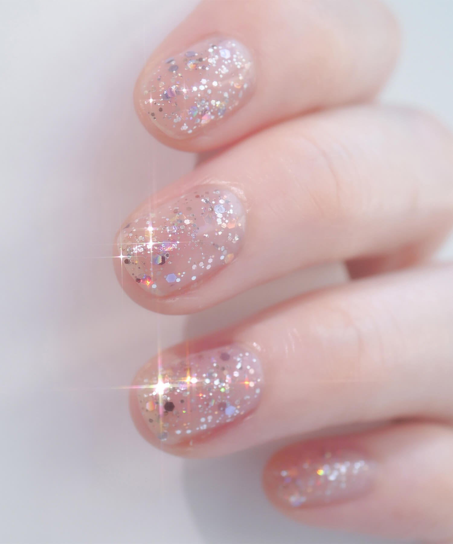 Лак для ногтей Сверкающая звездная пайетка Nails Inc, pink — фото 4