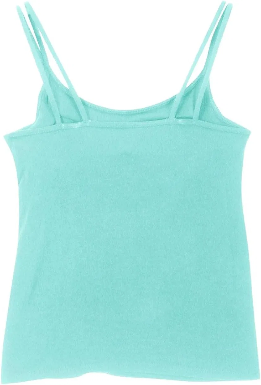 Топ-майка с встроенным бюстгальтером, slim fit, Green — фото 3