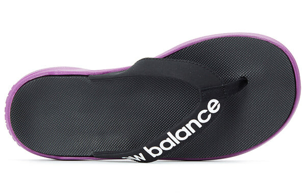 Тапочки 340 sandals black/purple New Balance, черный — фото 3