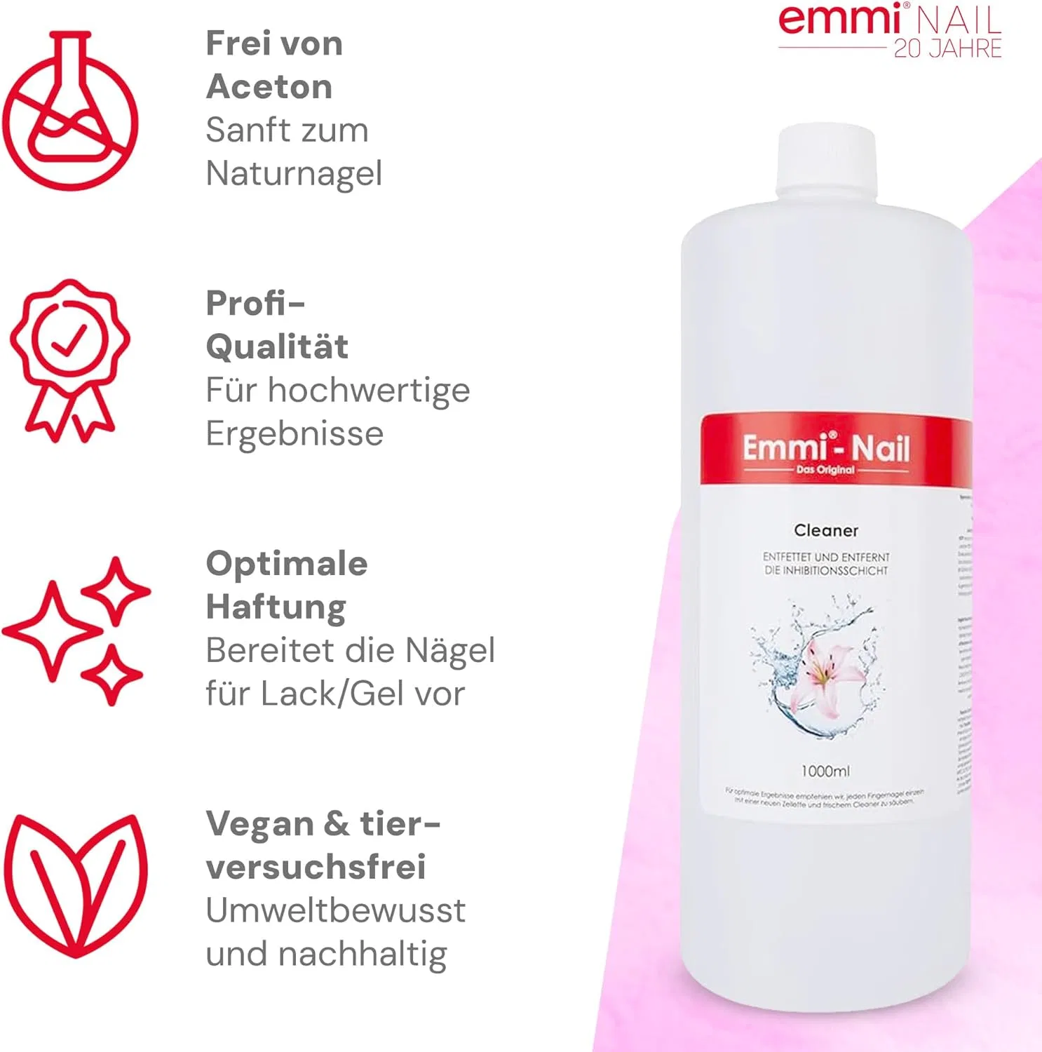 Очиститель для гелевых ногтей Emmi Nail Studioline Emmi — фото 3